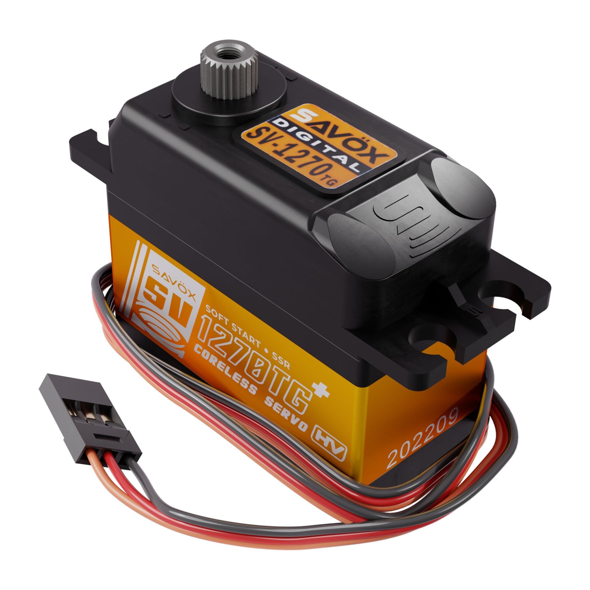 Savöx SV1270TGP Yüksek Voltajlı Çekirdeksiz Titanyum Dişli Dijital Servo